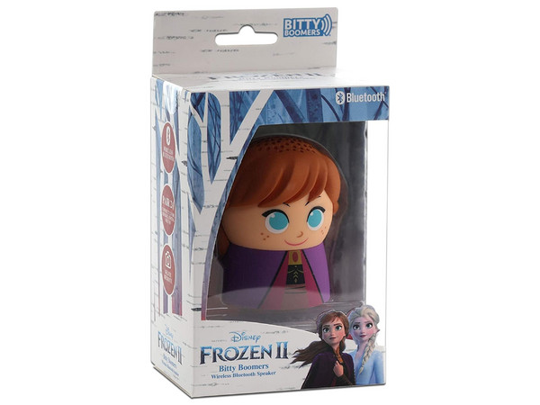 Bocina Inalámbrica Portátil Bitty Boomers BITTYANNA/NEW, Bluetooth. Edición Anna de Frozen Disney.
