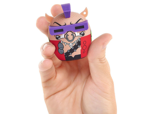 Bocina Inalámbrica Portátil Bitty Boomers BITTYBEBOP, Bluetooth. Edición Bebop TMNT.
