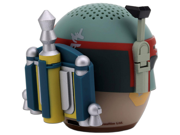 Bocina Inalámbrica Portátil Bitty Boomers BITTYBOBAROTJ, Bluetooth 5.0. Edición Star Wars Boba Fett.
