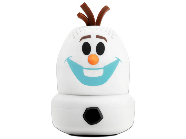 Bocina Portátil Bitty Boomers BITTYGLOOLAF, Bluetooth, Edición Olaf Frozen. Color Blanco.