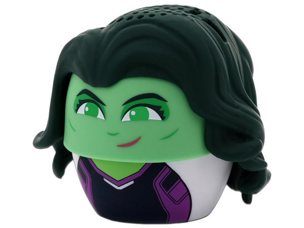Bocina Inalámbrica Portátil Bitty Boomers BITTYSHEHULK, Bluetooth. Edición She Hulk Marvel.
