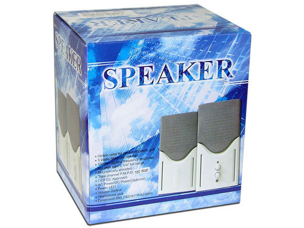 Bocinas Multimedia BlueCode de 180 Watts PMPO