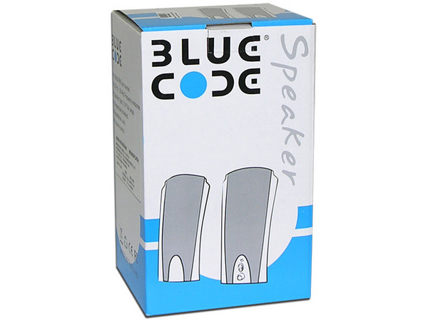 Bocinas Blue Code estéreo Multimedia. Color Negras