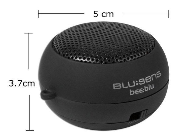 Bocina de Bolsillo Blusens BEE:BLU. para MP3, MP4, Celular o cualquier dispositivo con salida de 3.5mm