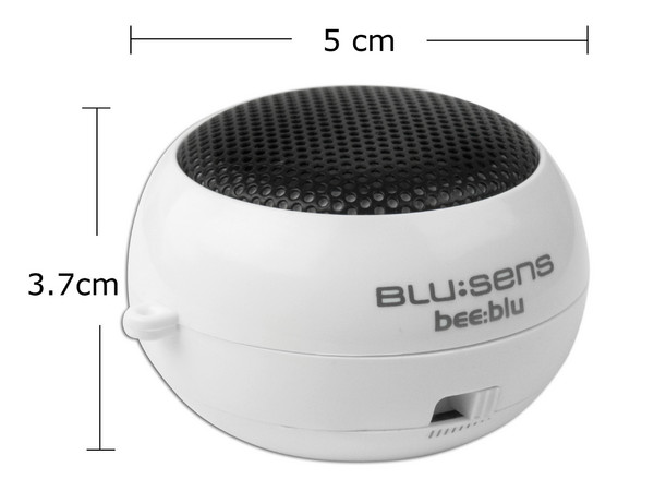 Bocina de Bolsillo Blusens BEE:BLU. para MP3, MP4, Celular o cualquier dispositivo con salida de 3.5mm