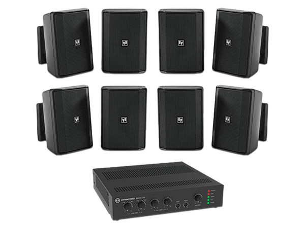 Kit de Audio BOSCH ElectroVoice U240-4EVID-S, Sistema Amplificado de Alta Potencia.