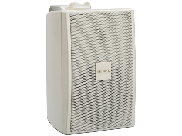 Altavoz Bosch LB2-UC15-L1 de 15 W con carcasa Premium, protección IP65 resistente al agua y al polvo. Color Blanco.