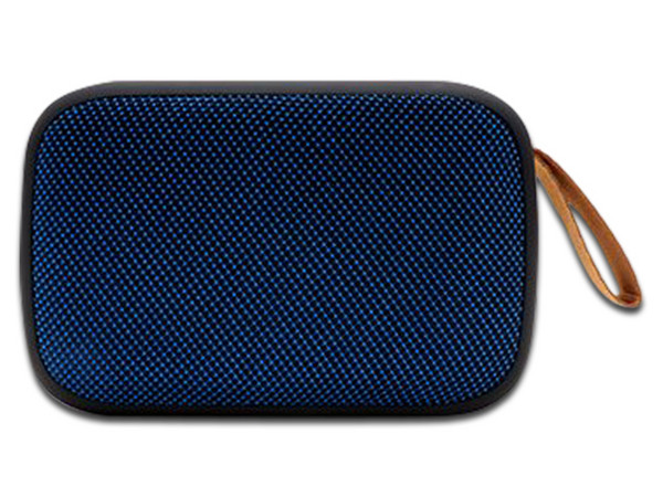Bocina inalámbrica recargable BRobotix 136445, 3W, Bluetooth, Radio FM, Ranura MicroSD, USB. Color Azul.