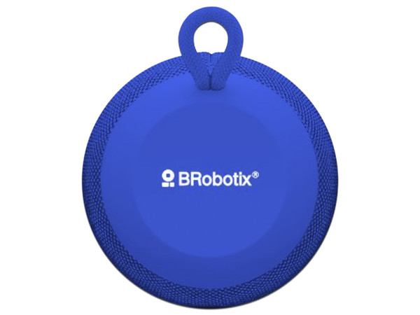 Bocina Portátil Inalámbrica 360  BRobotix 263045, Bluetooth, USB, 3.5mm y Micro SD. Color Azul.