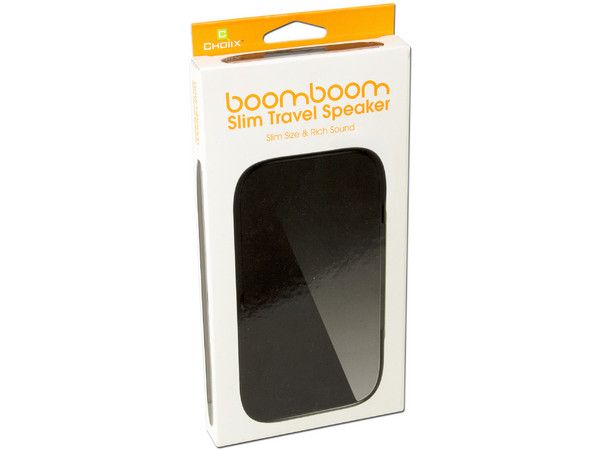 Bocinas Ultra delgadas CHOIIX boom boom Slim Travel, USB. Color Negro