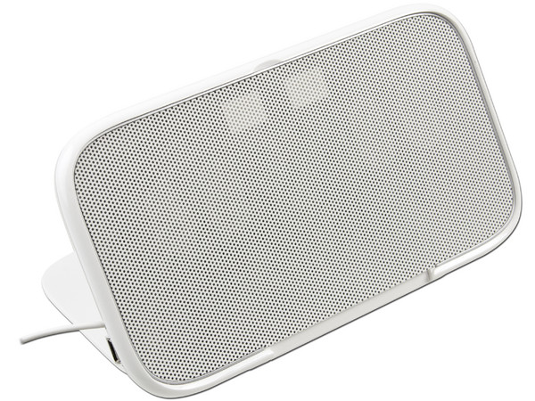 Bocinas Ultra delgadas CHOIIX boom boom Slim Travel, USB. Color Blanco