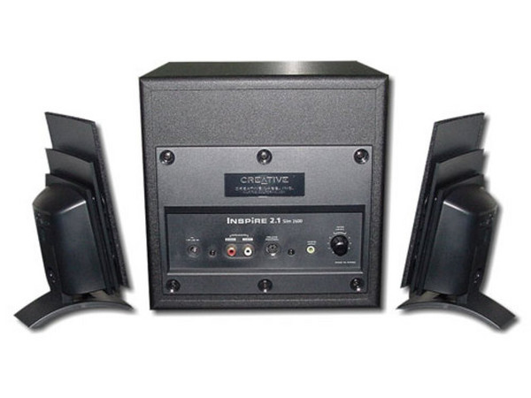 Bocinas Creative Inspire 2.1 Slim 2600