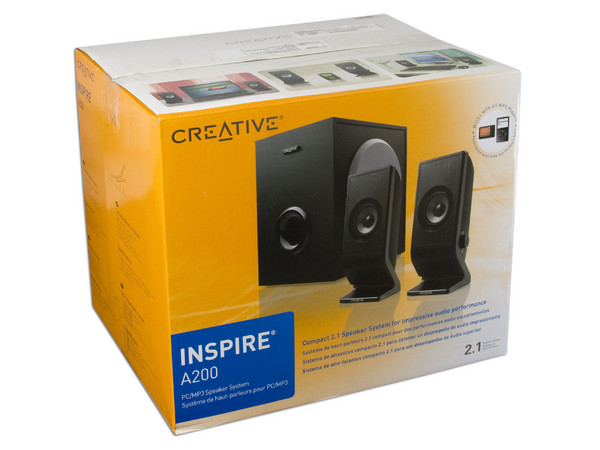 Bocinas Creative Inspire A200, 2.1