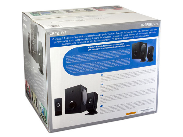 Bocinas Creative Inspire A200, 2.1