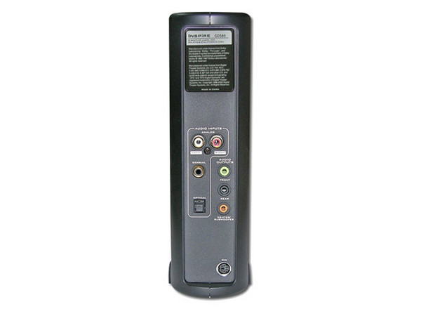Bocinas Creative Inspire GD580 5.1, RMS total de 47 Watts, DTS, Dolby Digital y Dolby Pro Logic II.