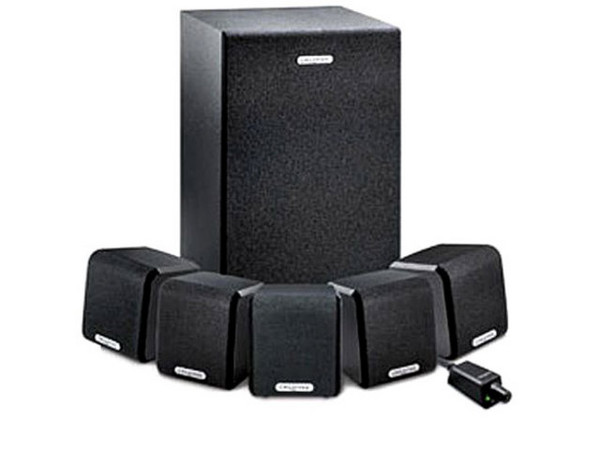Bocinas Creative SBS 5.1 560, RMS total de 42 Watts.