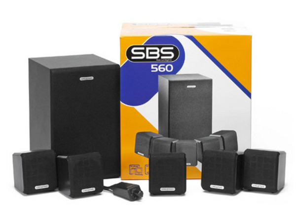 Bocinas Creative Inspire SBS 560 5.1, RMS total de 42 Watts