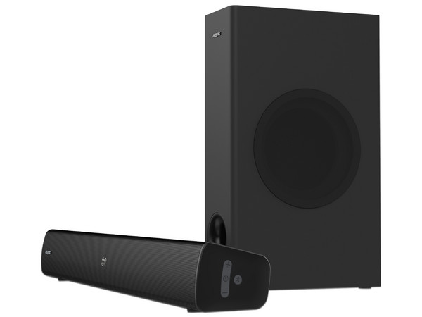 Barra de sonido Creative Labs 51MF8375AA000 de 80W RMS, 2.1 canales, Bluetooth, USB, 3.5mm.