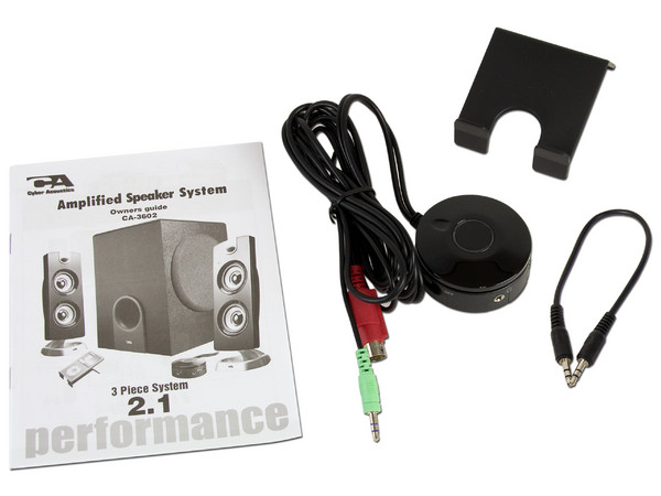 Bocinas 2.1 Cyber Acoustics, 30 Watts RMS