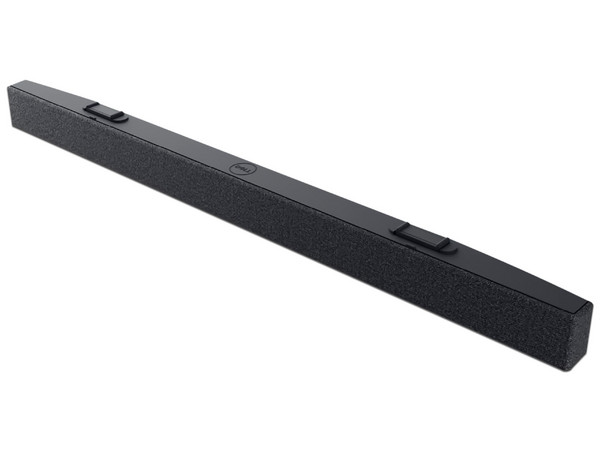 Barra de sonido para monitor Dell 520-AARU, 2.1 canales, USB, Delgada, Color Negro.