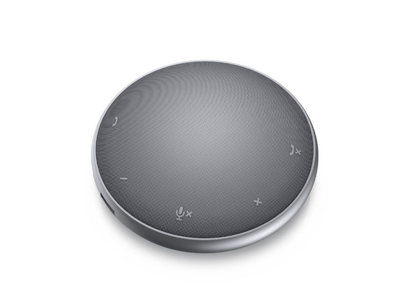 Altavoz DELL MH3021P con Adaptador Multipuerto, Sonido Estéreo, Conectividad USB-C, Ideal para Oficina o Conferencias.
