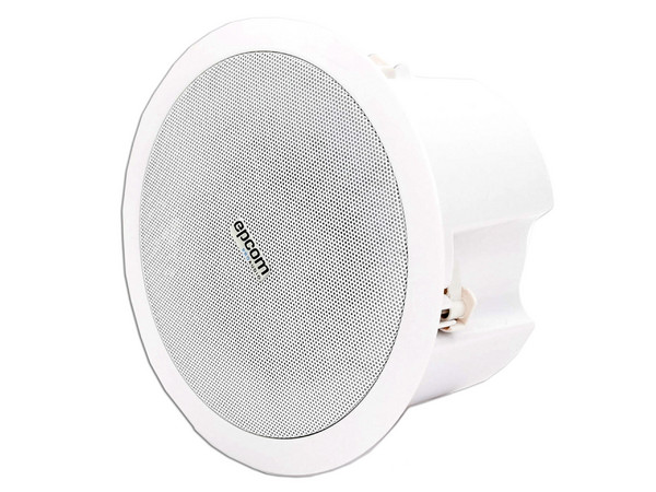 Bocina Coaxial Epcom SF-206P, Montaje en Techo, Respuesta de Frecuencia 100Hz - 18 KHz, Rejilla Metálica, Color Blanco.