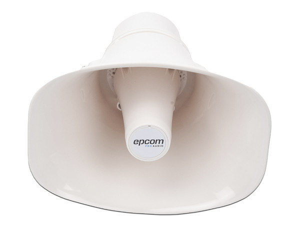 Bocina Tipo Trompeta EPCOM EP-710K, Respuesta de Frecuencia de 300Hz - 13kHz, IP65, Color Blanco.