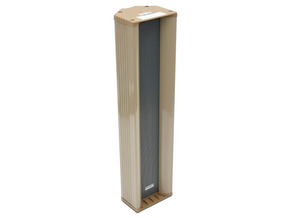 Bocina Tipo Columna Epcom SF-804, 56W, Respeusta de Frecuencia 50Hz - 18 KHz, IP66, Color Crema.