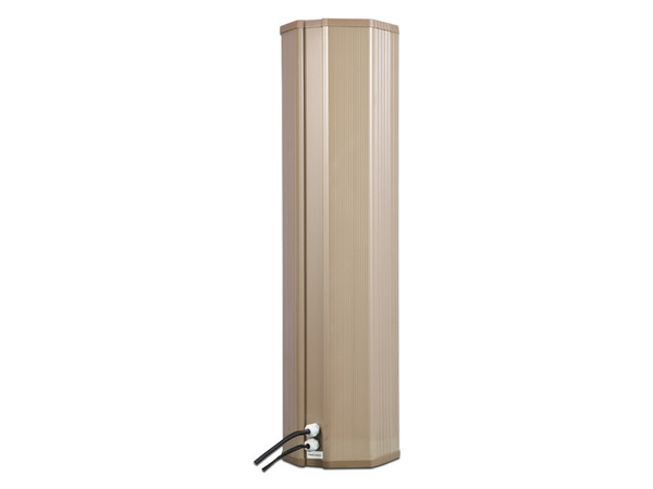 Bocina Tipo Columna Epcom SF-804, 56W, Respeusta de Frecuencia 50Hz - 18 KHz, IP66, Color Crema.