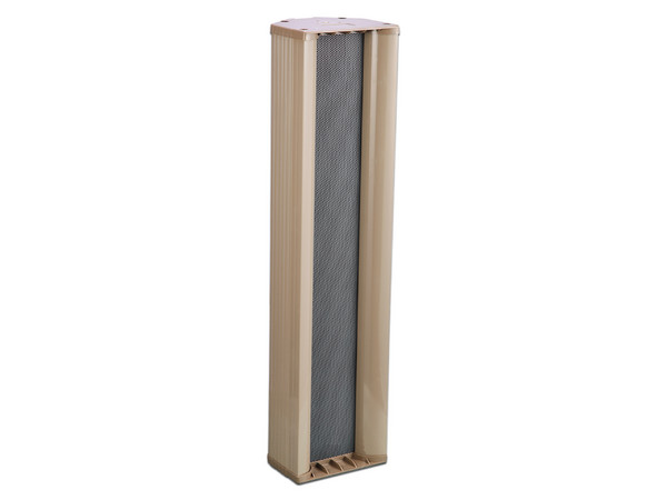 Bocina Tipo Columna Epcom SF-804, 56W, Respeusta de Frecuencia 50Hz - 18 KHz, IP66, Color Crema.