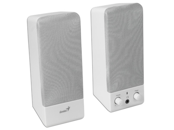 Bocinas Genius SP-S110 100 Watts PMPO, Color Beige