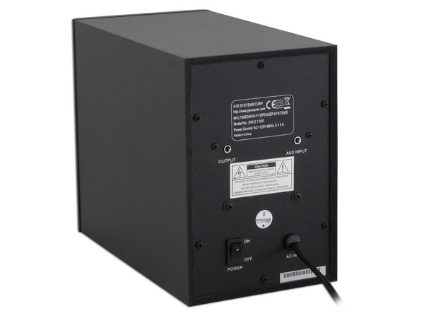 Bocinas Genius SW-2.1 355 de 10 Watts RMS