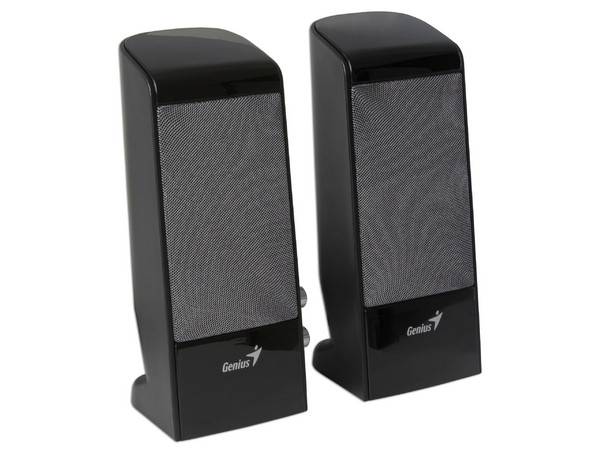 Bocinas Genius SP-J200 5 watts RMS, Color Negro