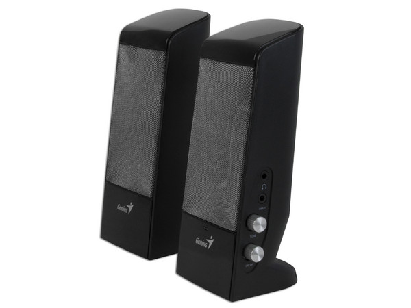 Bocinas Genius SP-J200 5 watts RMS, Color Negro
