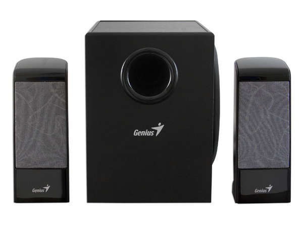 Bocinas Genius SW-J2.1 1200 de 30 Watts RMS