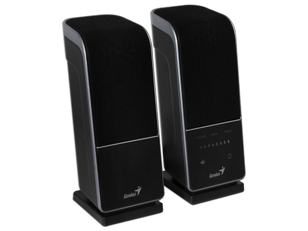 Bocinas Genius Stylish Touch SP-T1200 con Panel Táctil, RMS total de 30 Watts.