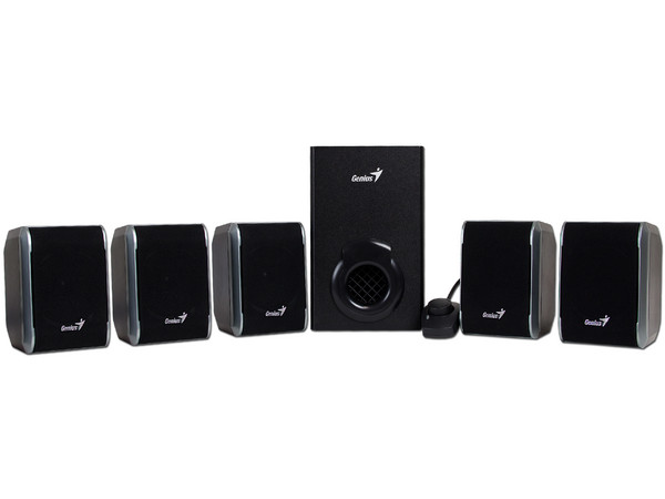 Bocinas Genius Booming Surround, 5.1 canales, 47 Watts RMS.