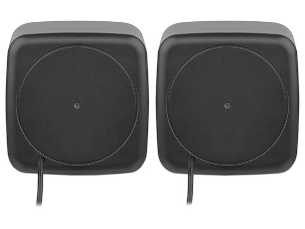 Bocinas portables multimedia Getttech GUS-ESRWR-01 de 6Wx2, interfaz 3.5.