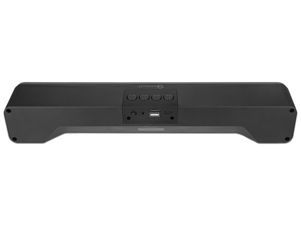 Barra de sonido Getttech GUS-MSRBT-01, Bluetooth, entrada 3.5mm, 3W RMS, iluminación RGB.