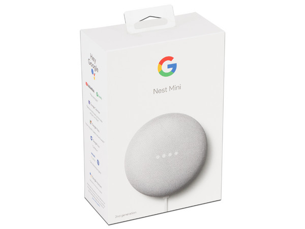 Bocina Inteligente con Asistente Personal Google Nest Mini, Wi-Fi 5, Bluetooth. Color Gris.
