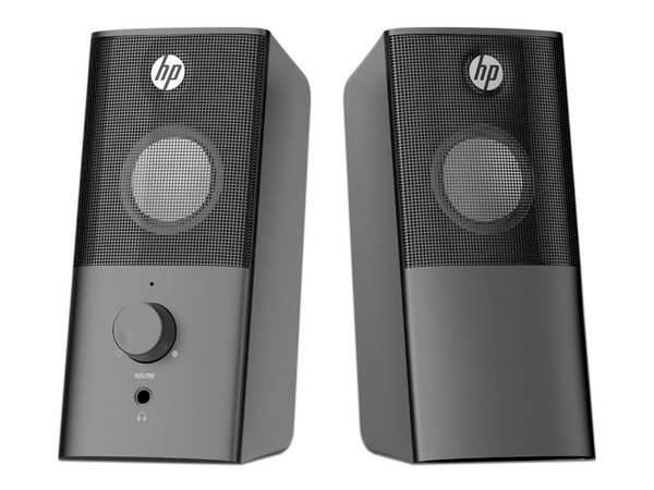 Bocinas HP DHS-2101, 2.0, 3.5mm, Color Negro.