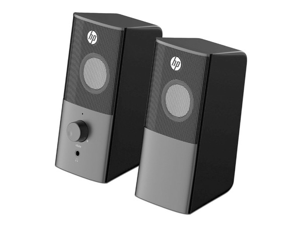 Bocinas HP DHS-2101, 2.0, 3.5mm, Color Negro.