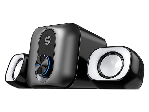 Bocinas HP DHS-2111S, 2.1, Conector 3.5mm, Color Negro.
