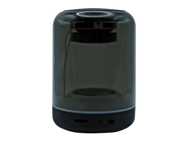 Bocina portátil Highlink Rainbow, batería recargable, iluminación multicolor, MicroSD, RadioFM, Bluetooth, Aux 3.5mm.