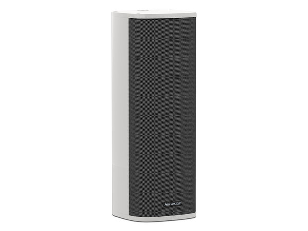 Bocina IP Tipo Columna Hikvision DS-QAZ1460G1, 60W, Respuesta de Frecuencia 100Hz- 20kHz, IP66, Color Gris.