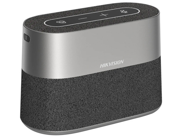 Altavoz para Videoconferencia Hikvision DS-UAC-S1, 8 Micrófonos Omnidireccionales, Bluetooth, USB-C, Color Gris.