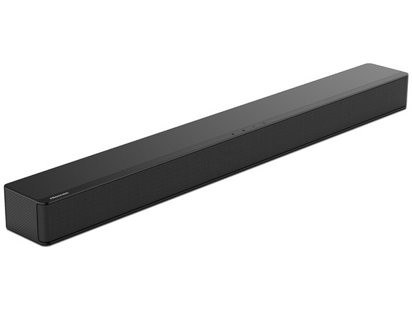 Barra de Sonido Inalámbrica Hisense HS2100 de 120W, 2.1, Bluetooth 5.3, USB, 3.5mm. Color Negro.