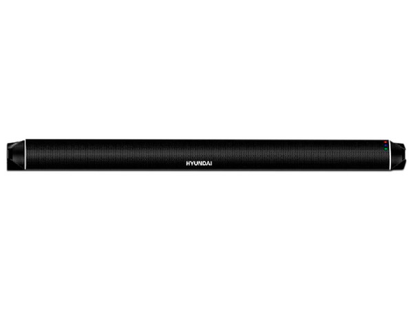 Barra de Sonido Hyundai HYSB737SW con Subwoofer de 2 Canales, Bluetooth, 3.5mm, Color Negro.