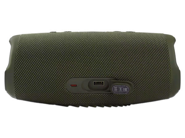 Bocina portátil recargable JBL Charge 5, Bluetooth 5.1, IP6, Color Verde.