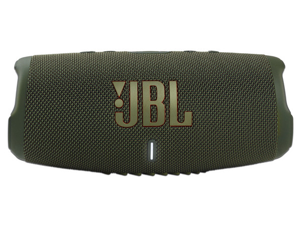 Bocina portátil recargable JBL Charge 5, Bluetooth 5.1, IP6, Color Verde.